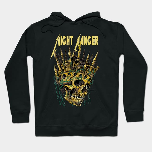 NIGHT RANGER MERCH VTG Hoodie by rdsgnnn